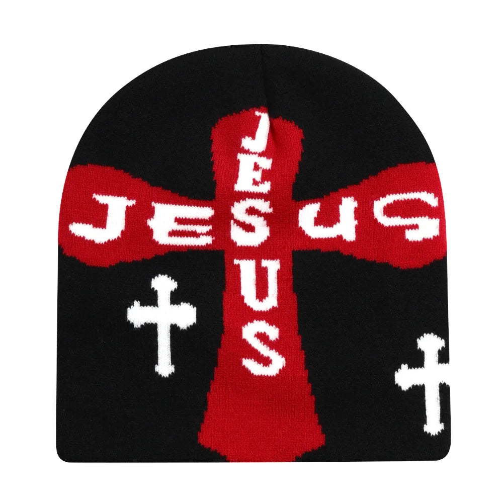 Black Knit Hat Winter Autumn Warm Beanies Women Men Fashion Skiing Beanie Outdoor Windproof Skullcap Unisex Hiphop Street Gorrash