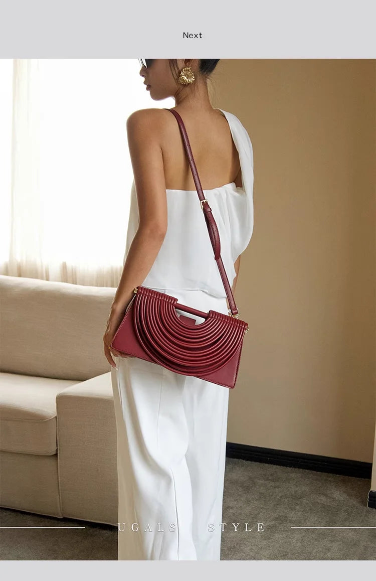 Handbags for Women 2025 New Luxury Designer Soft Pu Leather Messenger Bags Single Shoulder Bags