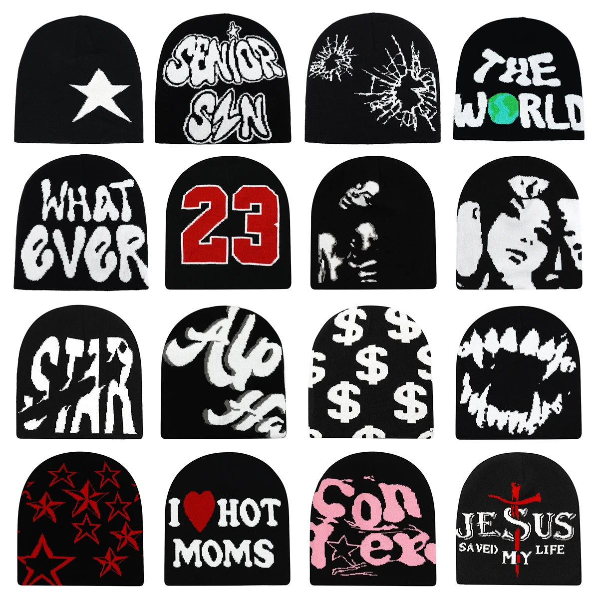 Black Knit Hat Winter Autumn Warm Beanies Women Men Fashion Skiing Beanie Outdoor Windproof Skullcap Unisex Hiphop Street Gorrash