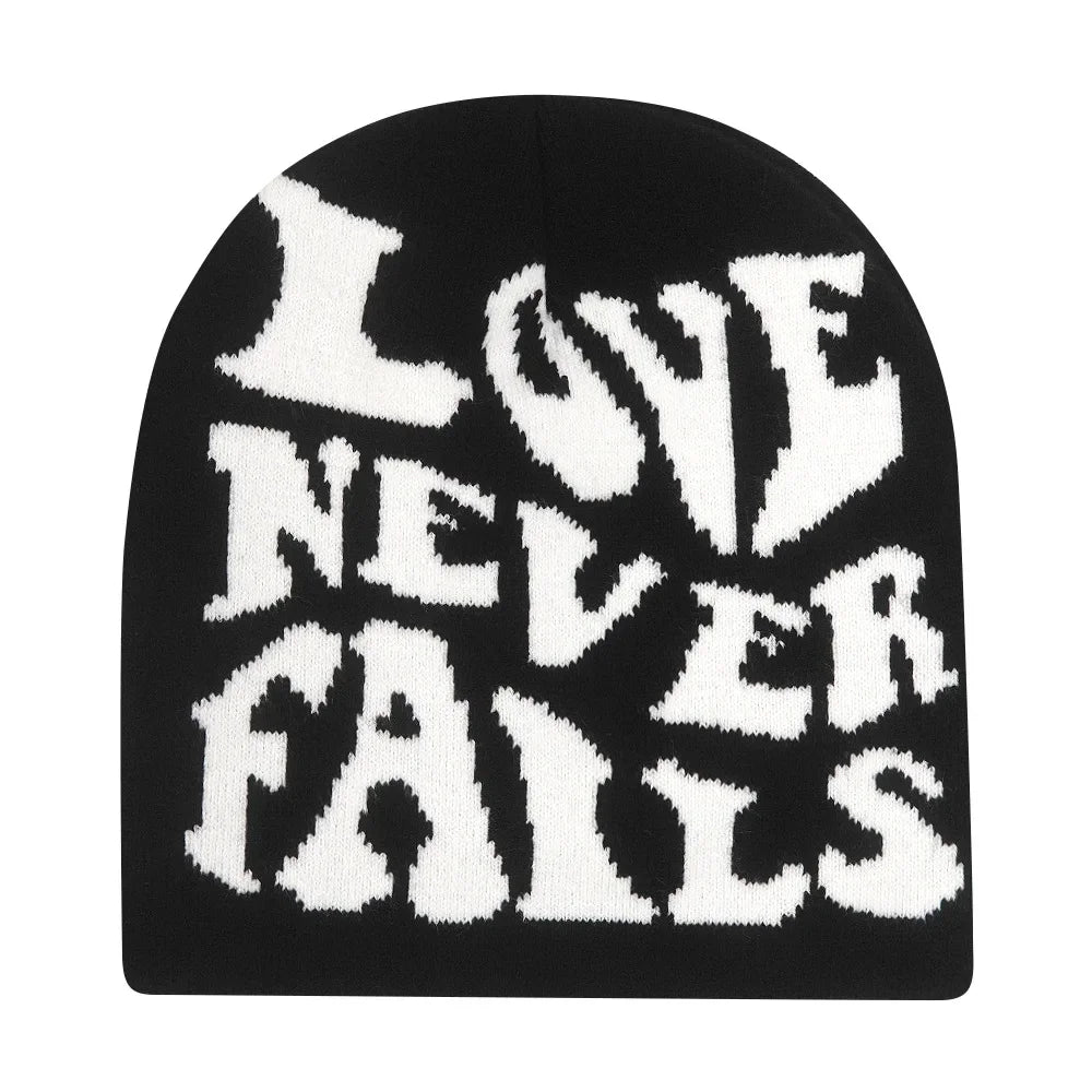 Black Knit Hat Winter Autumn Warm Beanies Women Men Fashion Skiing Beanie Outdoor Windproof Skullcap Unisex Hiphop Street Gorrash