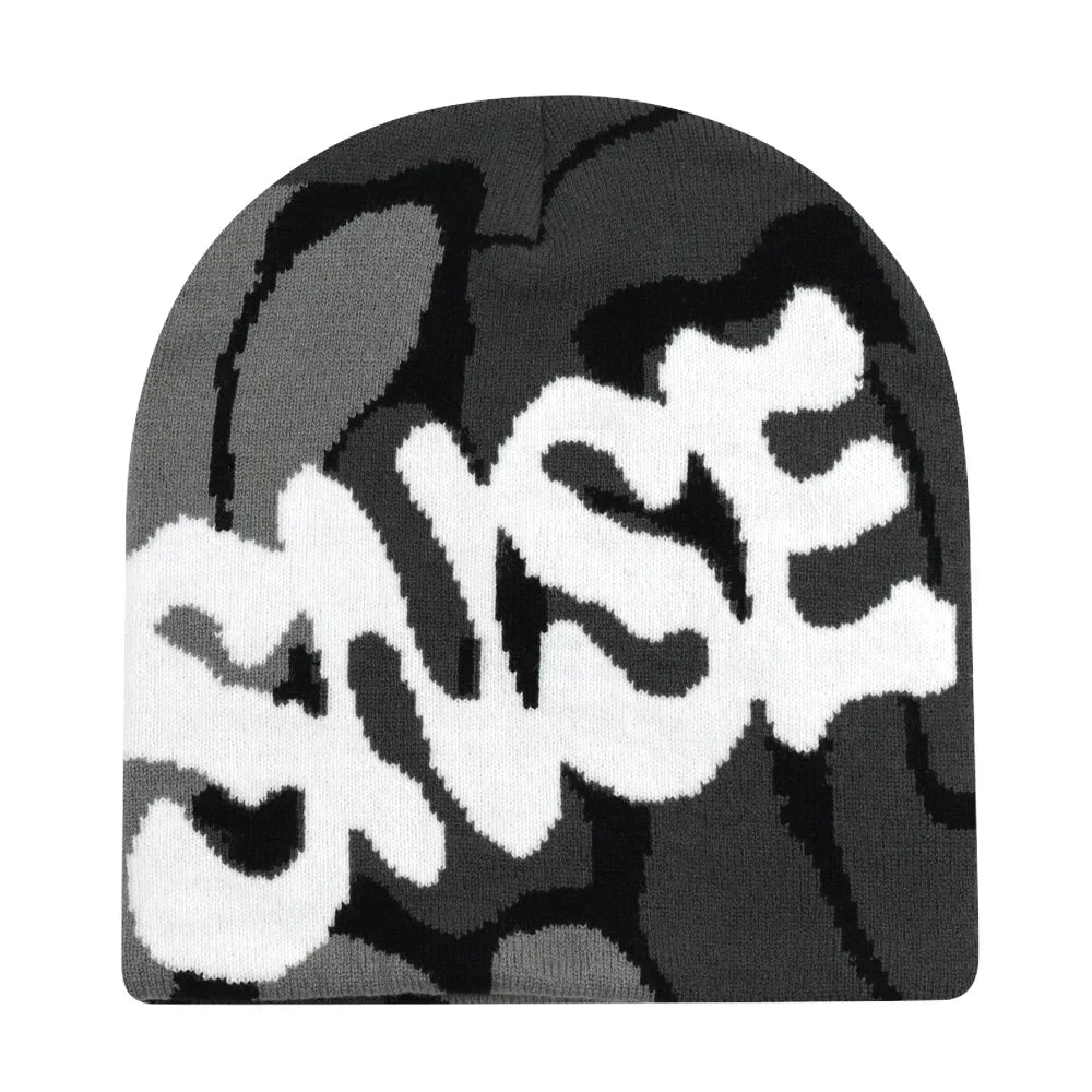 Black Knit Hat Winter Autumn Warm Beanies Women Men Fashion Skiing Beanie Outdoor Windproof Skullcap Unisex Hiphop Street Gorrash
