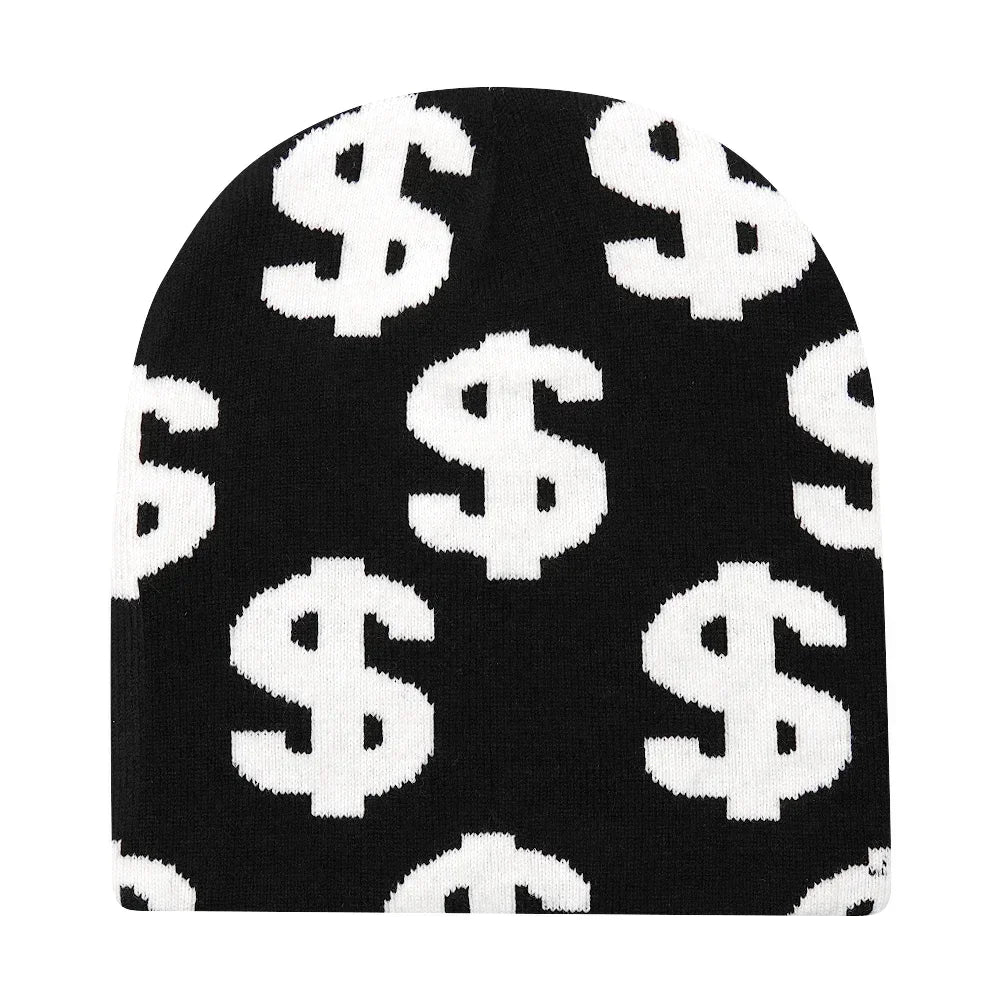 Black Knit Hat Winter Autumn Warm Beanies Women Men Fashion Skiing Beanie Outdoor Windproof Skullcap Unisex Hiphop Street Gorrash