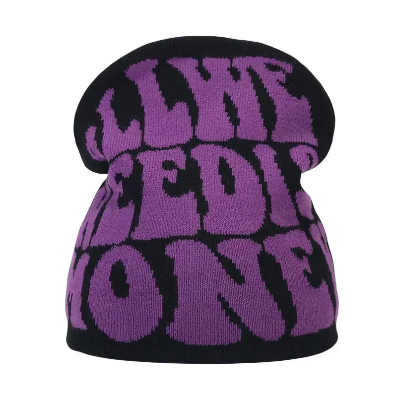 Black Knit Hat Winter Autumn Warm Beanies Women Men Fashion Skiing Beanie Outdoor Windproof Skullcap Unisex Hiphop Street Gorrash