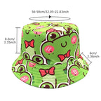 Print Bucket Hat - Summer Sun Protection Caps