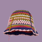 Crochet Bucket Hat - Korean Handmade Autumn Beanie