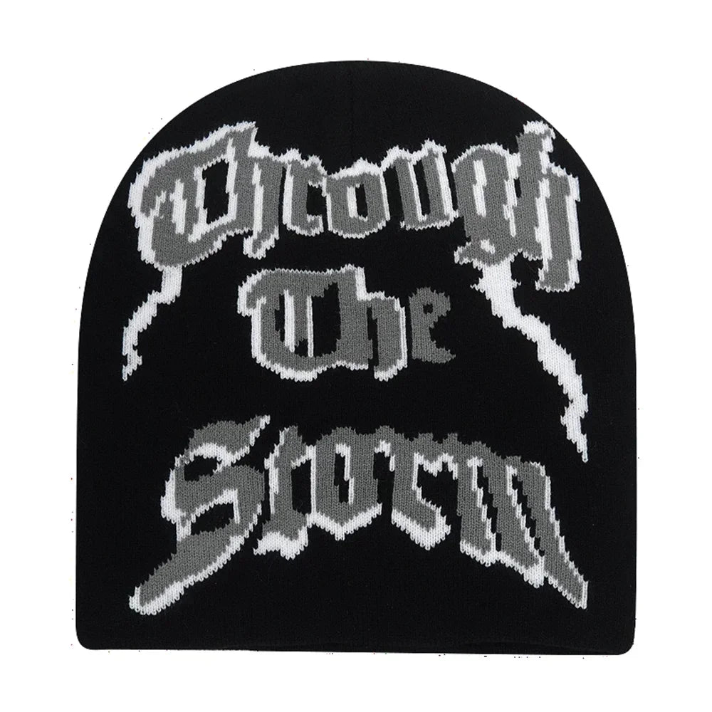 Black Knit Hat Winter Autumn Warm Beanies Women Men Fashion Skiing Beanie Outdoor Windproof Skullcap Unisex Hiphop Street Gorrash