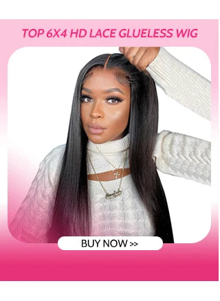 ISEE Hair Glueless Wigs Human Hair Ready To Wear Straight Glueless Preplucked Wear And Go Wigs 7x5HD Lace Front Wigs PreCut Lace
